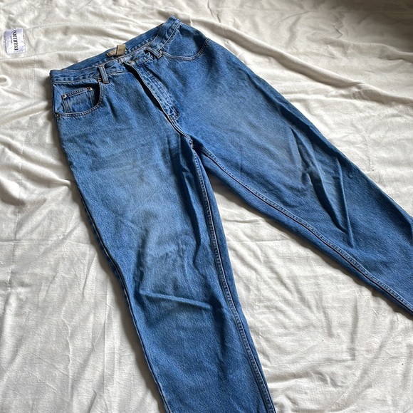 VTG Y2K high waisted cotton mom jeans - Picture 5 of 13
